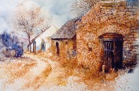 mag. marcus stiehl_aquarell_knigsbrunn_koenigsbrunnl_gromugl_weinviertel_aquarell