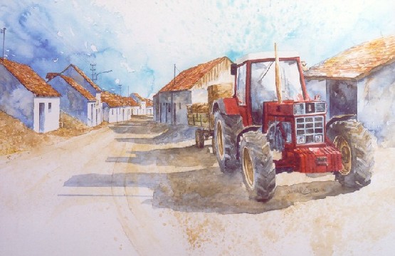 mag. marcus stiehl_eibestal_eibesthal_kellergasse_weinviertel_aquarell_watercolour