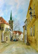 mag. marcus stiehl_gumpoldskirchen_aquarell_watercolour