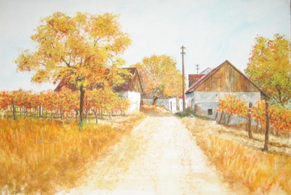 mag. marcus stiehl_pillichsdorf_kellergasse_niedersterreich_aquarell_watercolour